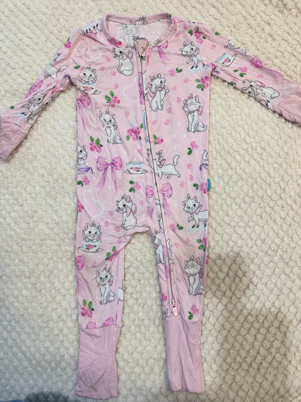 Posh Peanut Disney Marie Aristocats Romper 6–9M💖